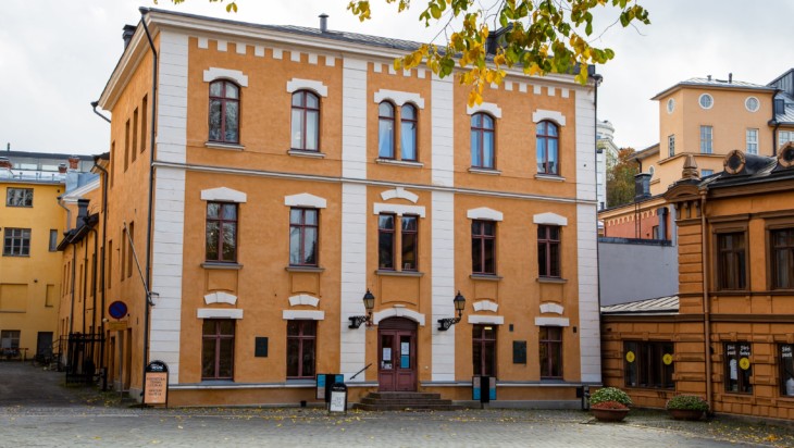 Kuva Turun Vanhasta Raatihuoneesta, nykyisestä Turun Taidehallista.