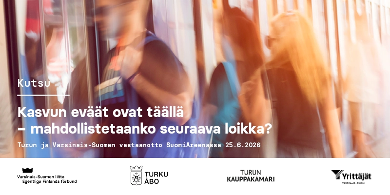 Turun ja Varsinais-Suomen vastaanotto SuomiAreenassa