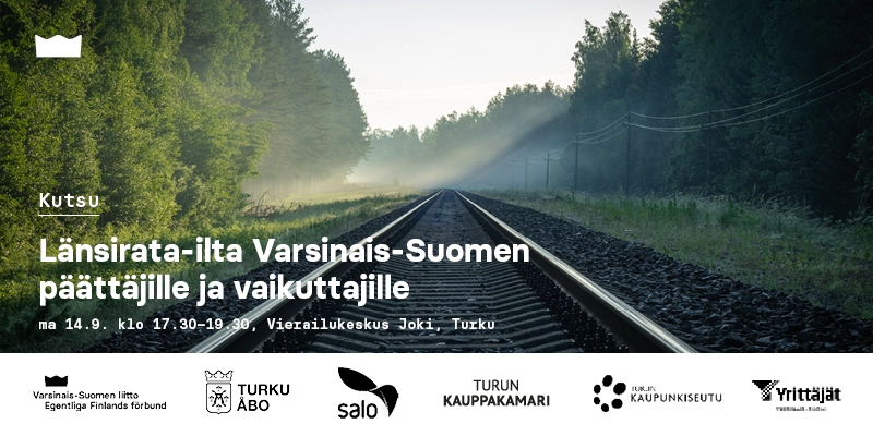 Länsirata-ilta Varsinais-Suomen päättäjille ja vaikuttajille